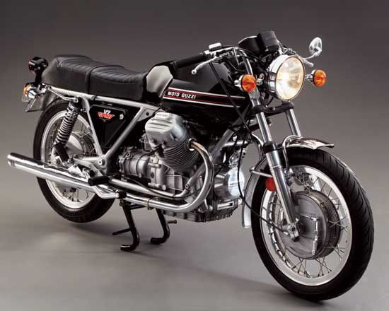 Sex Appeal: 1973 Moto Guzzi V7 Sport - Classic Italian Motorcycles - Motorcycles Classics