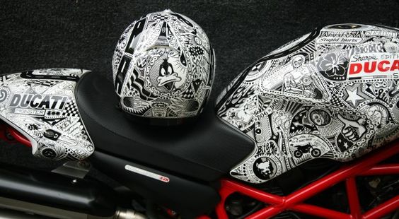 Sharpie Edition Ducati | Sharpie Markers Official Blog