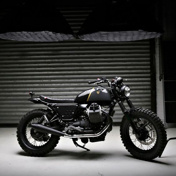 Should Moto Guzzi build a V7 Scrambler to compete with Triumph's version? We say yes.