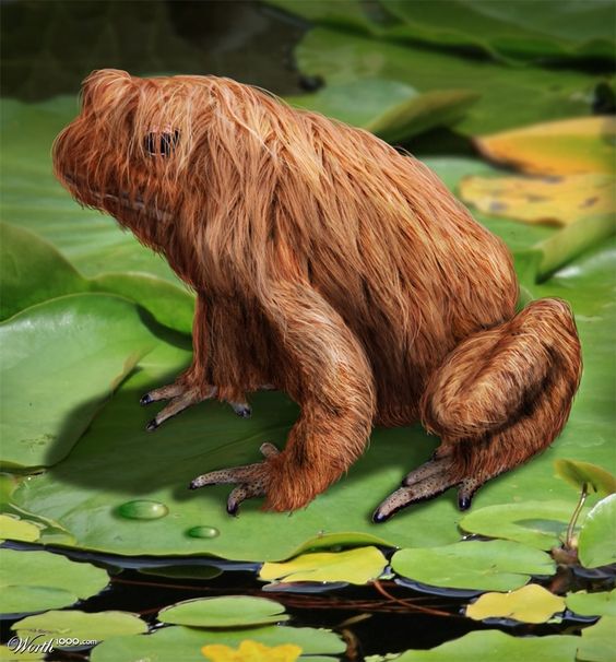 Siberian Long Haired Frog - Worth1000 Contests