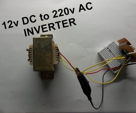 Simple Inverter. 12v DC to 220v AC.