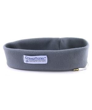 Sleep Phones: Fall asleep to ambient sound without the pain and annoyance that earbuds cause when jutting into (or falling out of) your ear. Simply slip on this cozy fleece headband, turn on some tunes, and drift off to sleep.