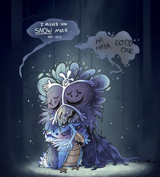 Snowdrake and Mother ||| Undertale Fan Art by lavalamp-of-epicness on Tumblr 