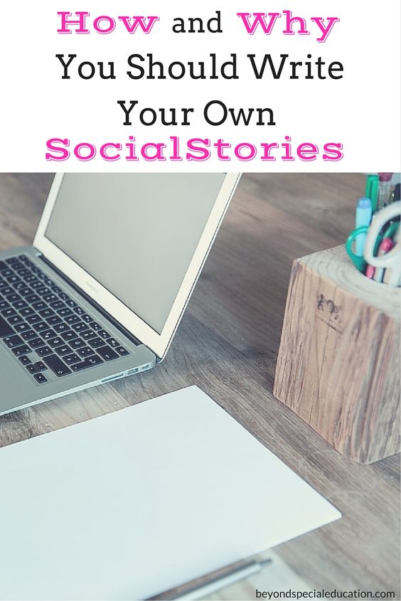 Social stories are “stories” that are used to teach children with disabilities social skills during a specific event or situation. Social stories are easy to create on your own. Read and learn how!