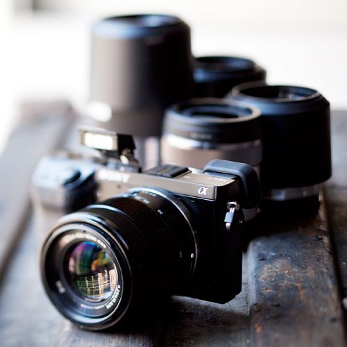 Sony Alpha NEX-7 : Camera with Lenses
