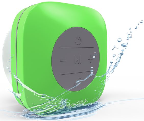 SpeakStick Waterproof Bluetooth Shower Speaker 2016 Design - Lifetime Guarantee (Green) - SpeakStick - 1