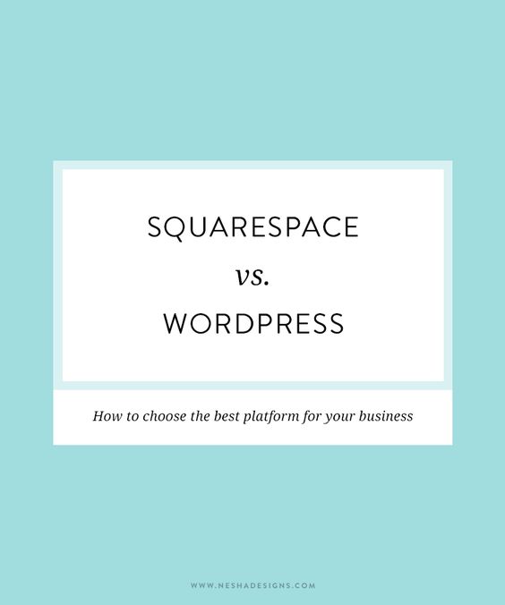 squarespace vs wordpress