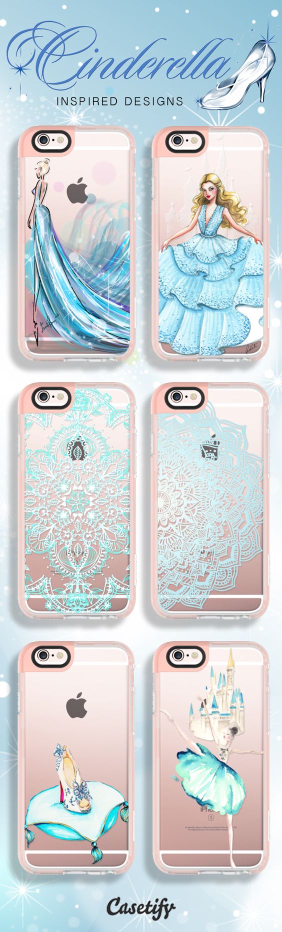 Straight out from the fairy tale. Shop these #Cinderella inspired designs here: 
