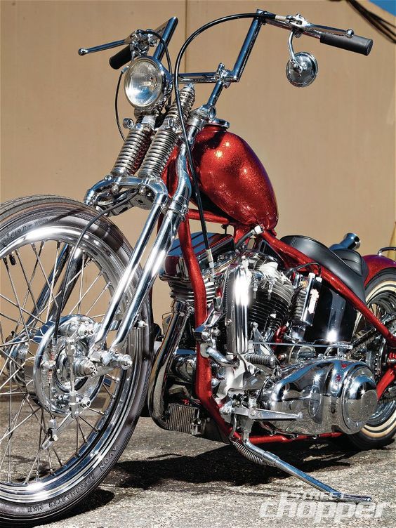 Street Chopper Magazine | Comin’ Up Fives | 1955 Harley-Davidson Panhead