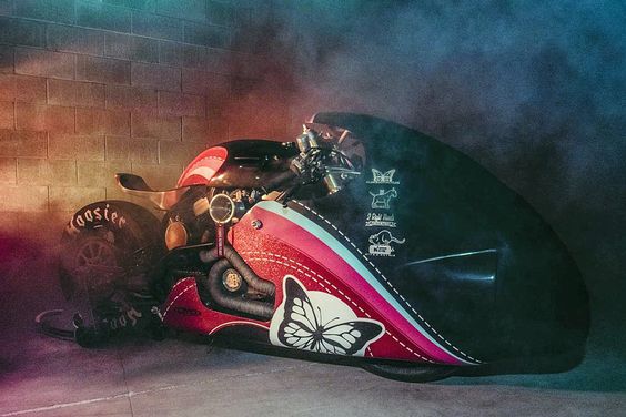 Sultans Of Sprint Buell-powered drag racer by Plan B Motorcycles.
