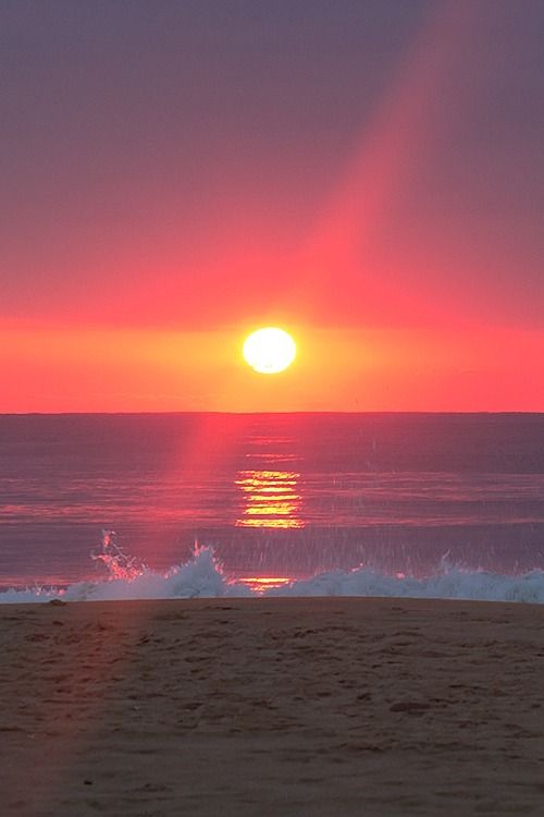 #Sunrise at the beach by ajemm on flickr #beach_sunrise #ocean_sunrise