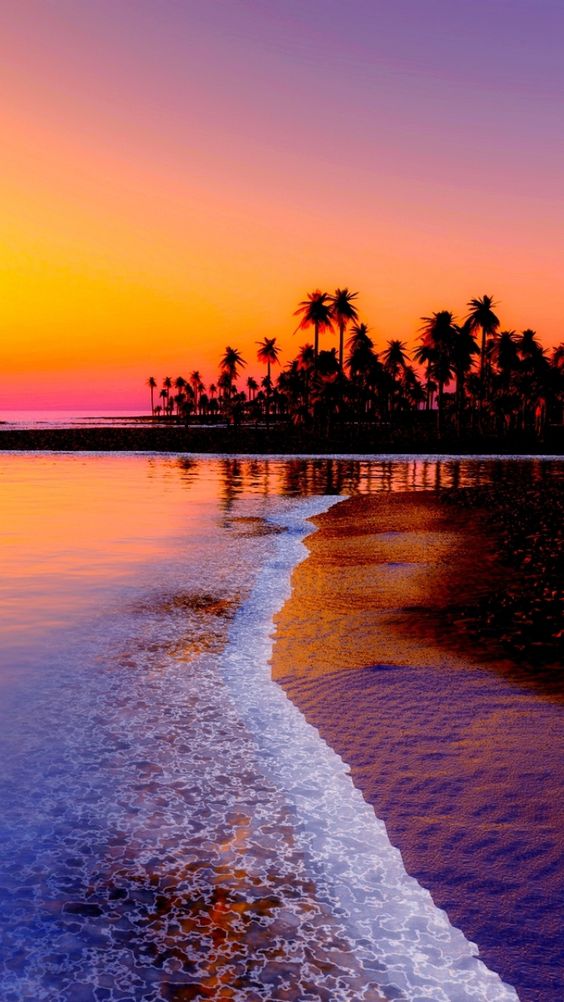 ^Sunset Hawaii