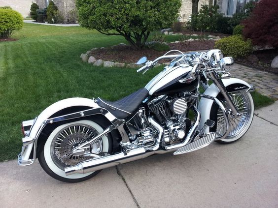 That's what I'm talking about. One of the very few Harley's I would  Harley Davidson softail deluxe