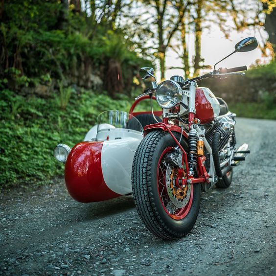 The Alpinist: A Moto Guzzi sidecar rig from NCT Motorcycles. - Bike EXIF