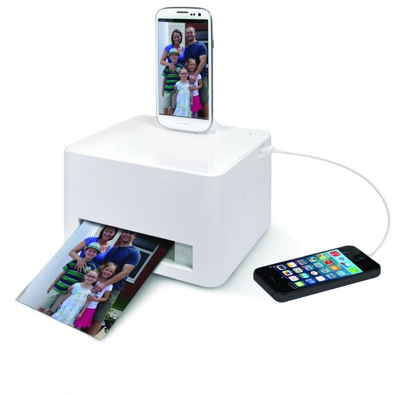 The Android and iPhone Photo Printer - Hammacher Schlemmer