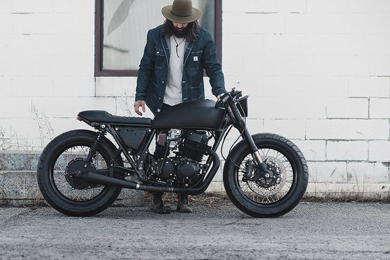 The brief was to turn a 1978 CB750 into the ultimate murdered-out custom. Samuel Guertin of Canada's Clockwork Motorcycles delivered the goods.
