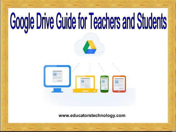 The Comprehensive Google Drive Guide for Teachers and Students ~ Educational Technology and Mobile Learning
