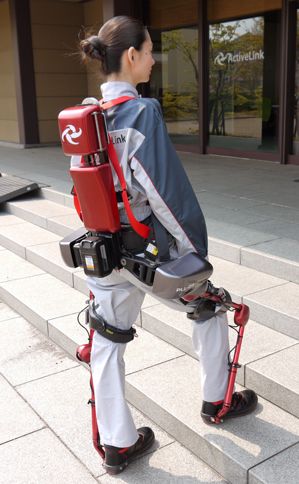 The Exoskeletons Are Coming | Some workers could soon strap on a power-assist suit before maneuvering heavy objects.