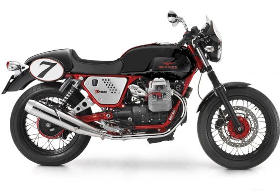 The Moto Guzzi V7 Racer is, in some respects, a testament to Moto Guzzi's history. It's based on the Moto Guzzi V7 Sport from the 1970's although