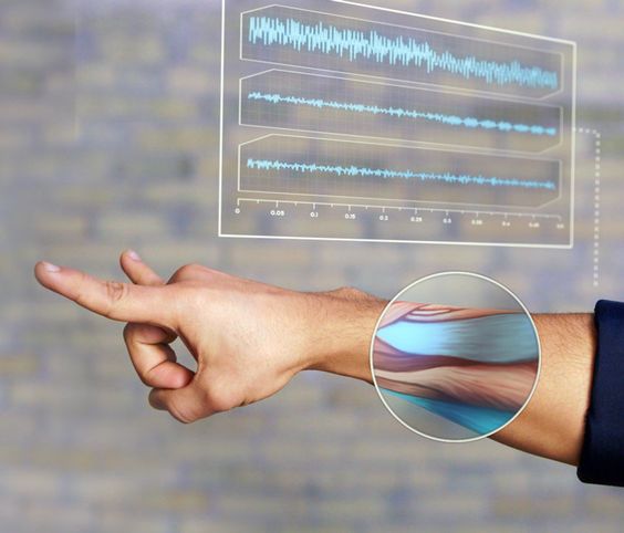 The MYO armband lets you use the electrical activity in your muscles to wirelessly control your computer, phone, and other favorite digital technologies.
