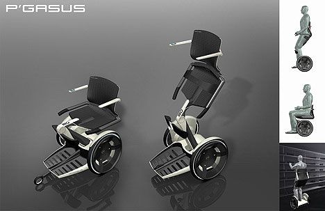 The Pegasus wheelchair.