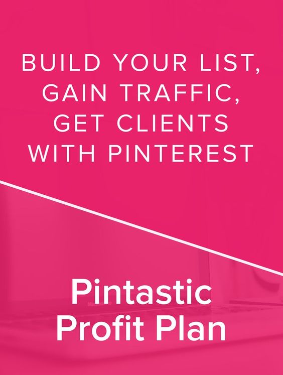 The Pintastic Profit Plan is a step-by-step program that shows you EXACTLY how to turn Pinterest into an automated sales, leads, and list building machine for your business. *affiliate*