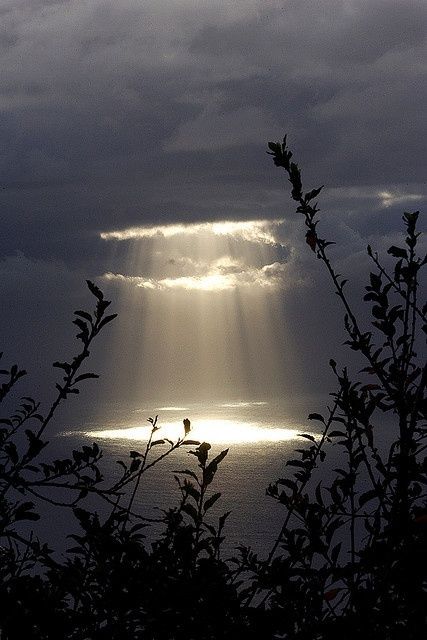 The play between sun and clouds, the dark and light, in nature or in life, makes magic manifest.