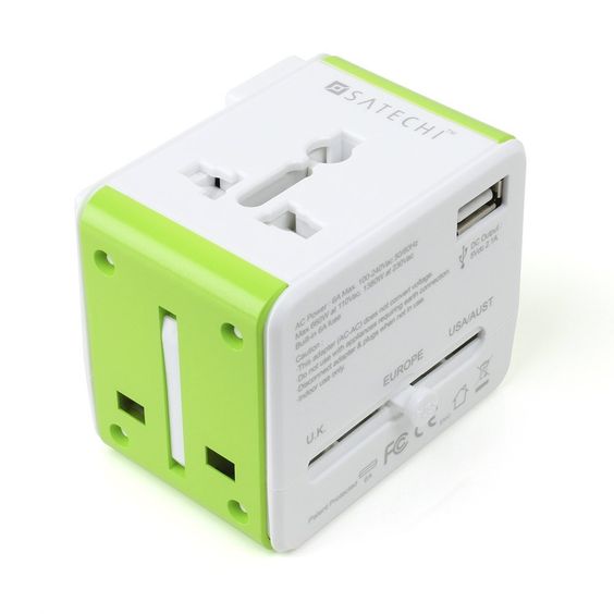 The Satechi Smart Travel Router / Travel Adapter with USB Port adapts to fit into four of the most common plug configurations used around the world and features four different modes for your wireless networking needs.