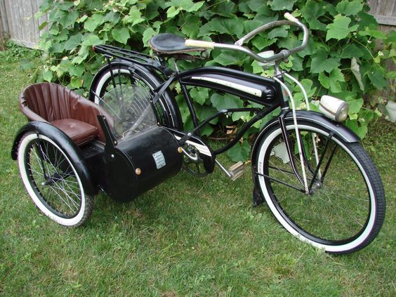 The sidecar is cool, but I like the bicycle it's attached to even more