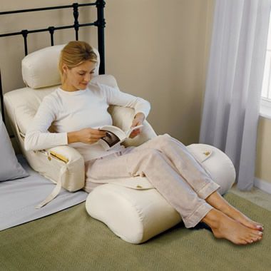 The Superior Comfort Bed Lounger - Hammacher Schlemmer