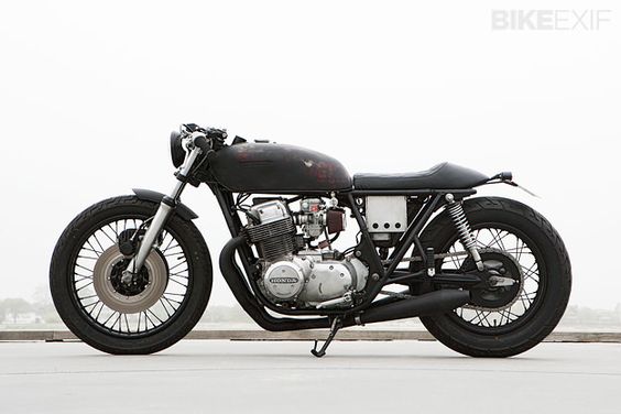 This brutal, slammed Honda CB750K7 is Monkee #54, the latest machine to roll out of the Wrenchmonkees' legendary Danish workshop.