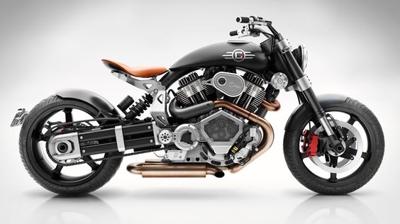 This Burly, $65K Motorcycle Is Inspired by a Fighter Plane | The bike was designed by South African Pierre Terblanche, formerly of Ducati, Moto Guzzi, and Norton.  Confederate Motorcycles  | 