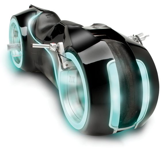 This is a fully functioning street legal tron motorcycle. It's crazy, and it costs $55,000