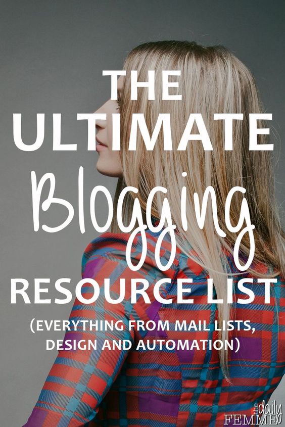 This is it - the mother of all blogging resource lists. This has more than 45 resources listed for your blog and business. Plus I will keep updating it so you've always got access to the latest amazing resources.