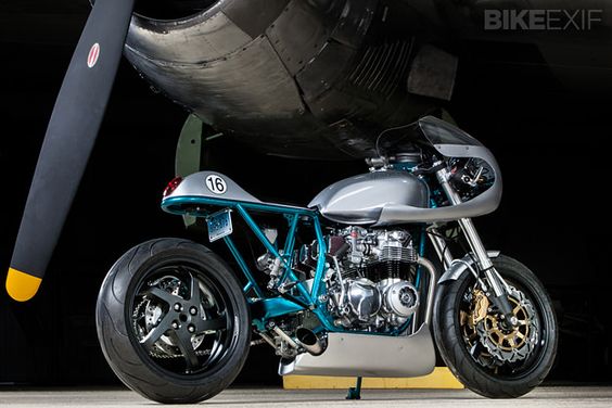 This mid-70s Honda CB550F was bought at a swap meet as a wreck. It's now packing a seriously high-performance motor and traffic-stopping bodywork to match, courtesy of custom builder KDI Cycles.