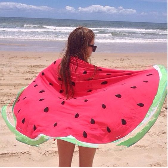 This round watermelon towelll plzz