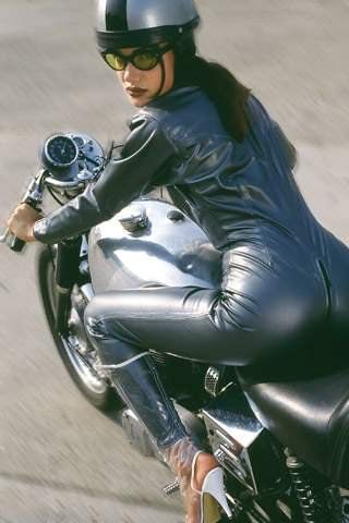 Too much. Cafe Racer Girl