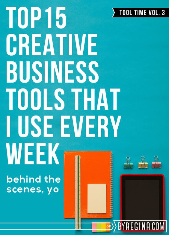 Top 15 Creative Business Tools