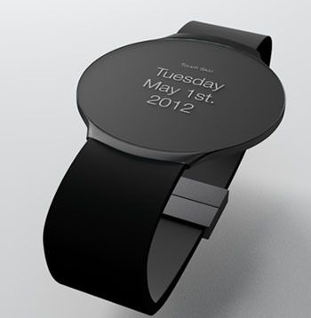 Touch Skin OLED Watch Concept