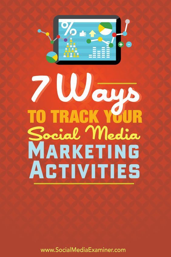 Tracking social activity helps you attract a higher-quality following, communicate more effectively and provide content that resonates with your audience.  In this article you’ll discover seven ways to track metrics and improve your social media marketing.