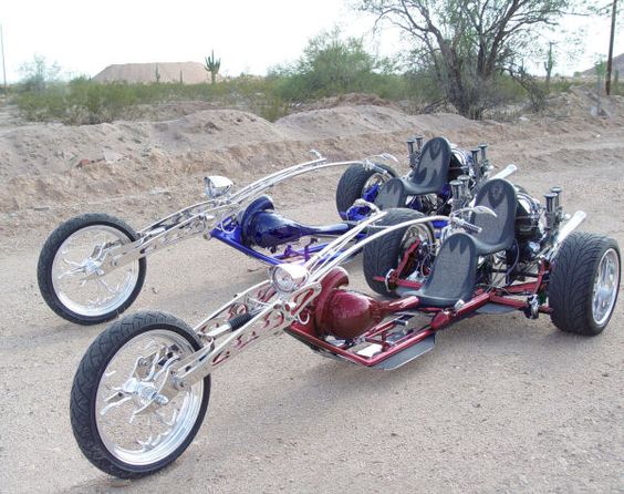 TRIKES, CHOPPERS, PHOTOS PICTURES of Chopper Trikes motorcycles