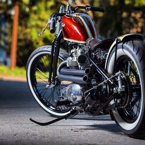 Triumph custom #bobber | Bobber Inspiration - Bobbers and Custom Motorcycles | flexerjones July 2014