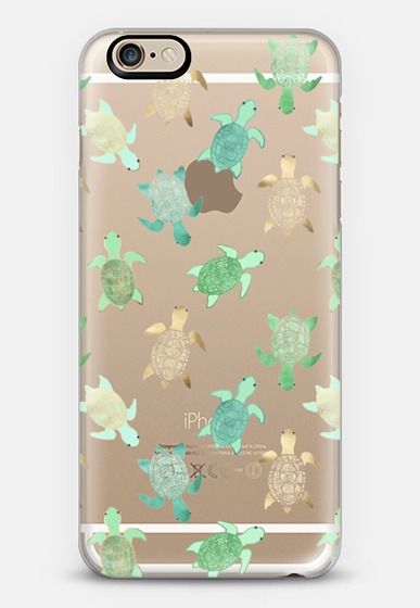 Turtles on Clear II iPhone 6s case by Tangerine- Tane | Casetify
