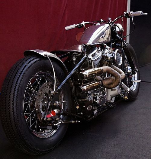 Type 5, Harley-Davidson bobber by Zero Engineering at the Festival automobile international 2012