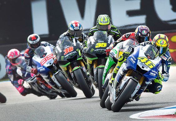 Valentino Rossi of Italy takes a curve on his way to winning the Dutch MotoGP in Assen.