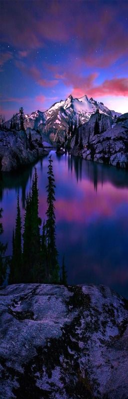 Valley Of The Blue Moon, North Cascades National Park, Washington State