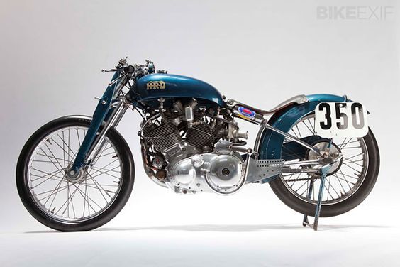 VINCENT MOTORCYCLE: THE ‘BLUE BIKE’