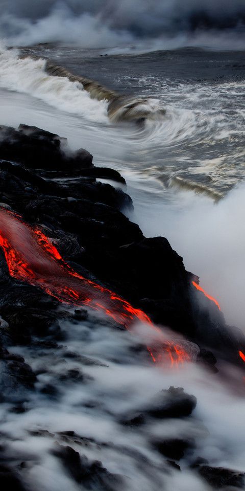 volcano lava kilauea hawaii