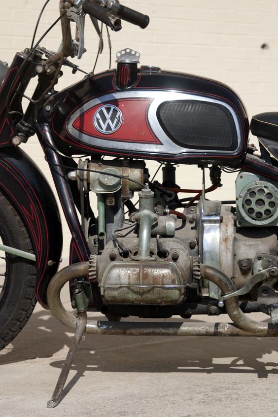 Von Dutch XAVW Volkswagen Motorcycle owned by Mike Wolfe of American Pickers