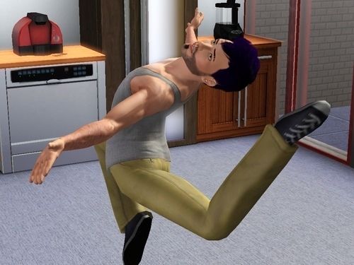 When your Sim became too fabulous to function. | The 29 Weirdest Things Ever To Happen When Playing TheSims. This is wonderful!